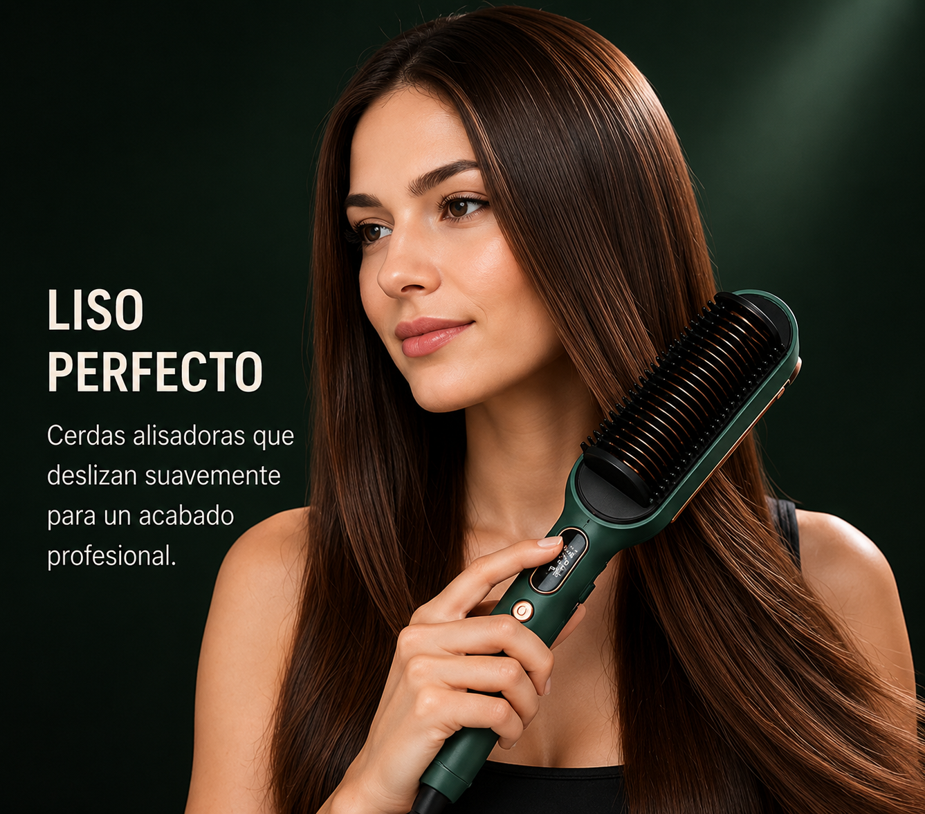 Cepillo plancha y ondulador 2 en 1