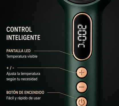 Cepillo plancha y ondulador 2 en 1
